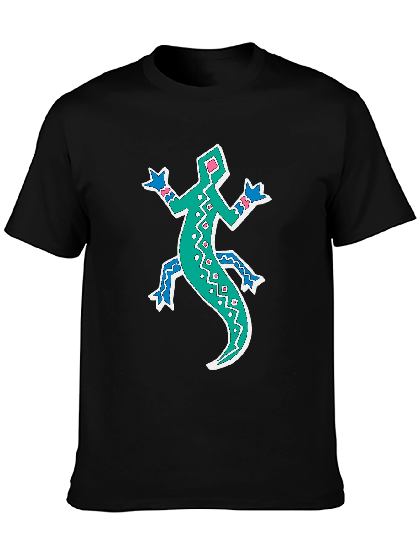 Lizard Graphic Tee - Funky Casual Style
