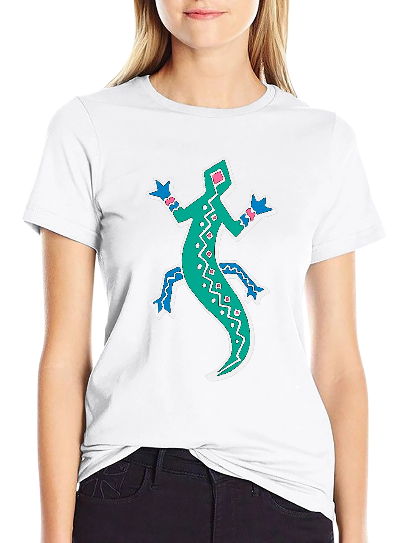 Lizard Graphic Tee - Funky Casual Style
