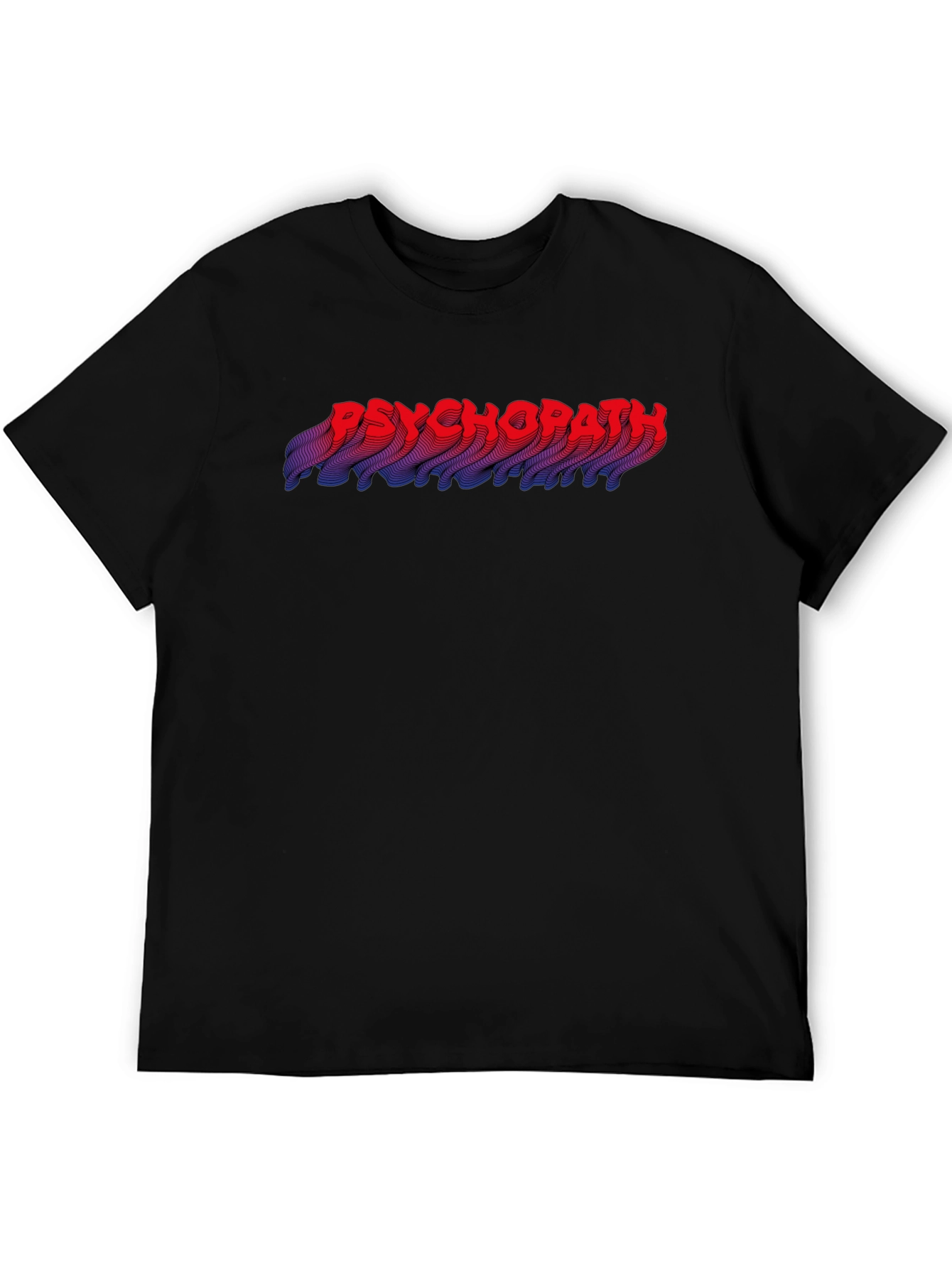 Psychopath Graphic T-Shirt - Mens Novelty Tee