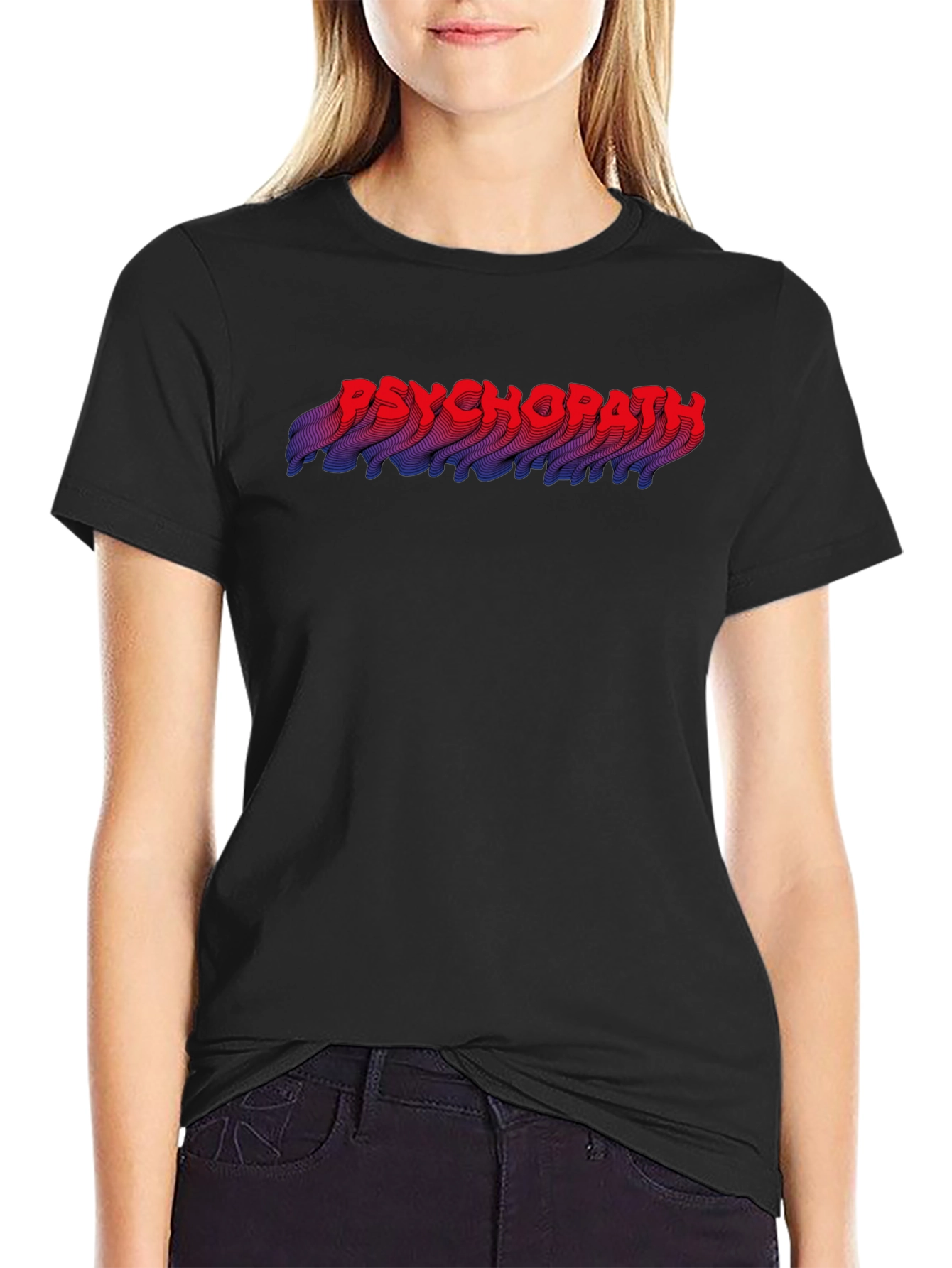 Psychopath Graphic T-Shirt - Mens Novelty Tee