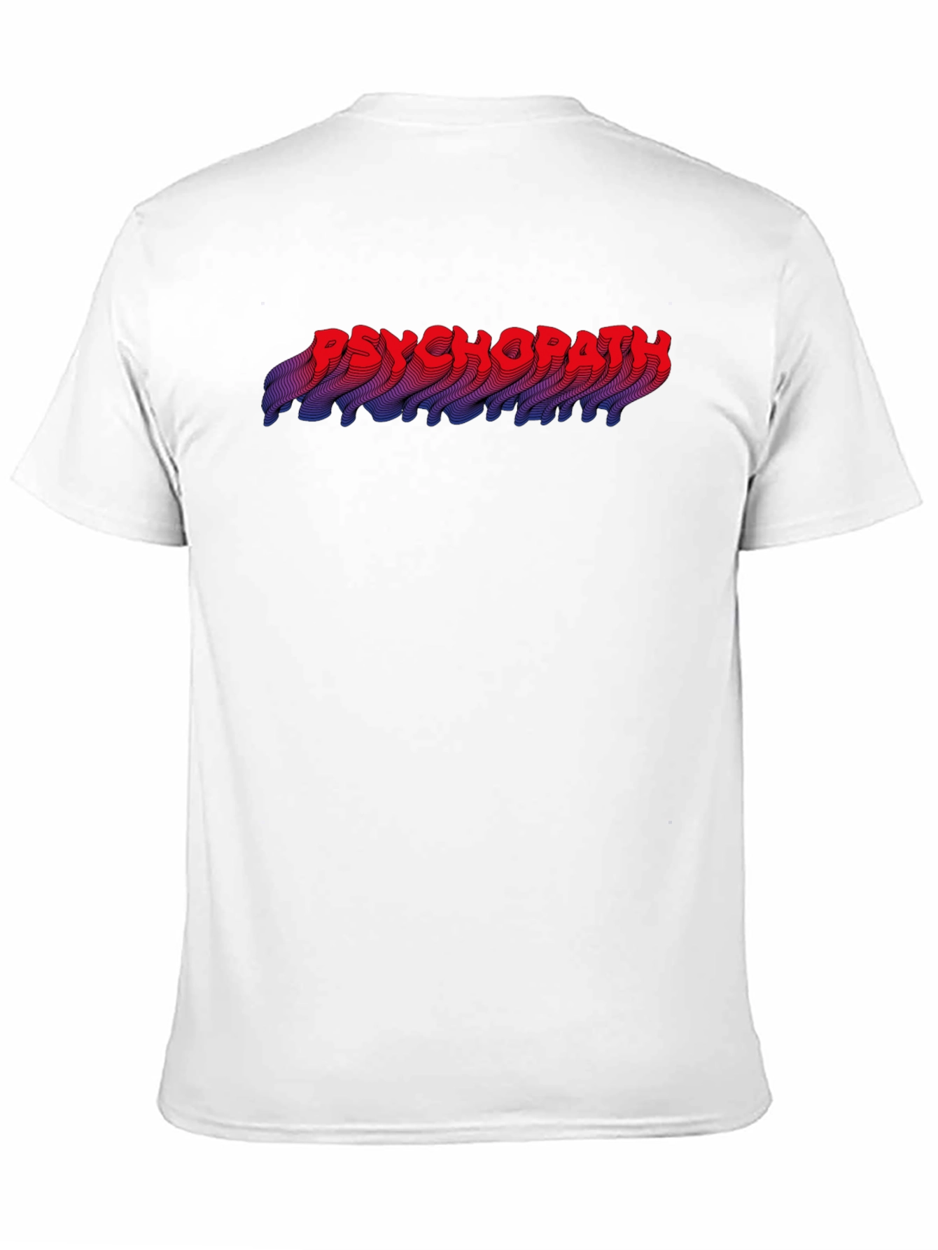 Psychopath Graphic T-Shirt - Mens Novelty Tee
