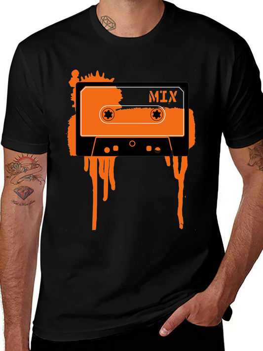 Retro Mix Tape Graphic T-Shirt