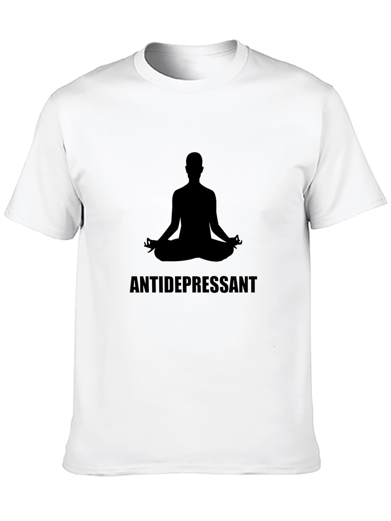 Antidepressant Yoga Meditation T-Shirt - Relaxed Fit