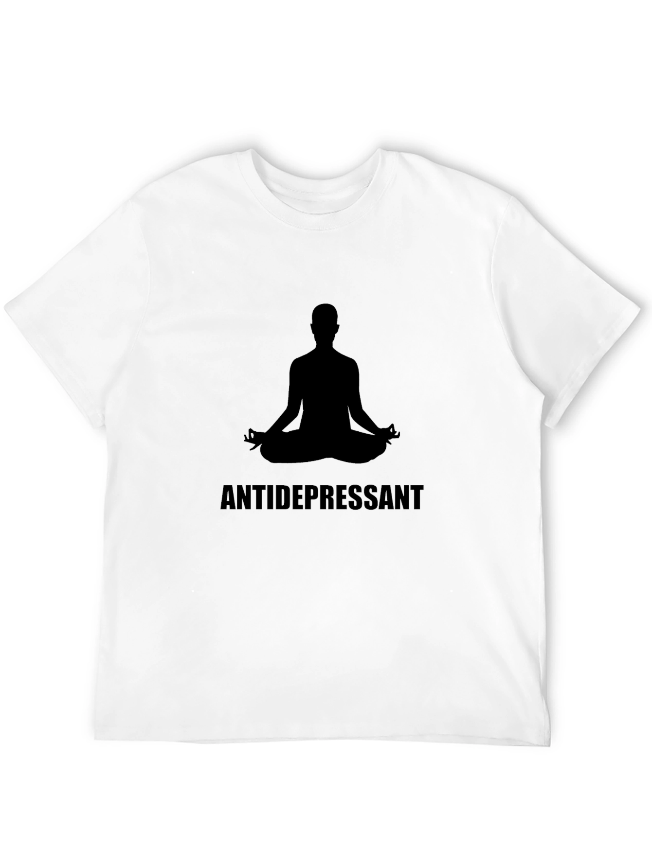 Antidepressant Yoga Meditation T-Shirt - Relaxed Fit