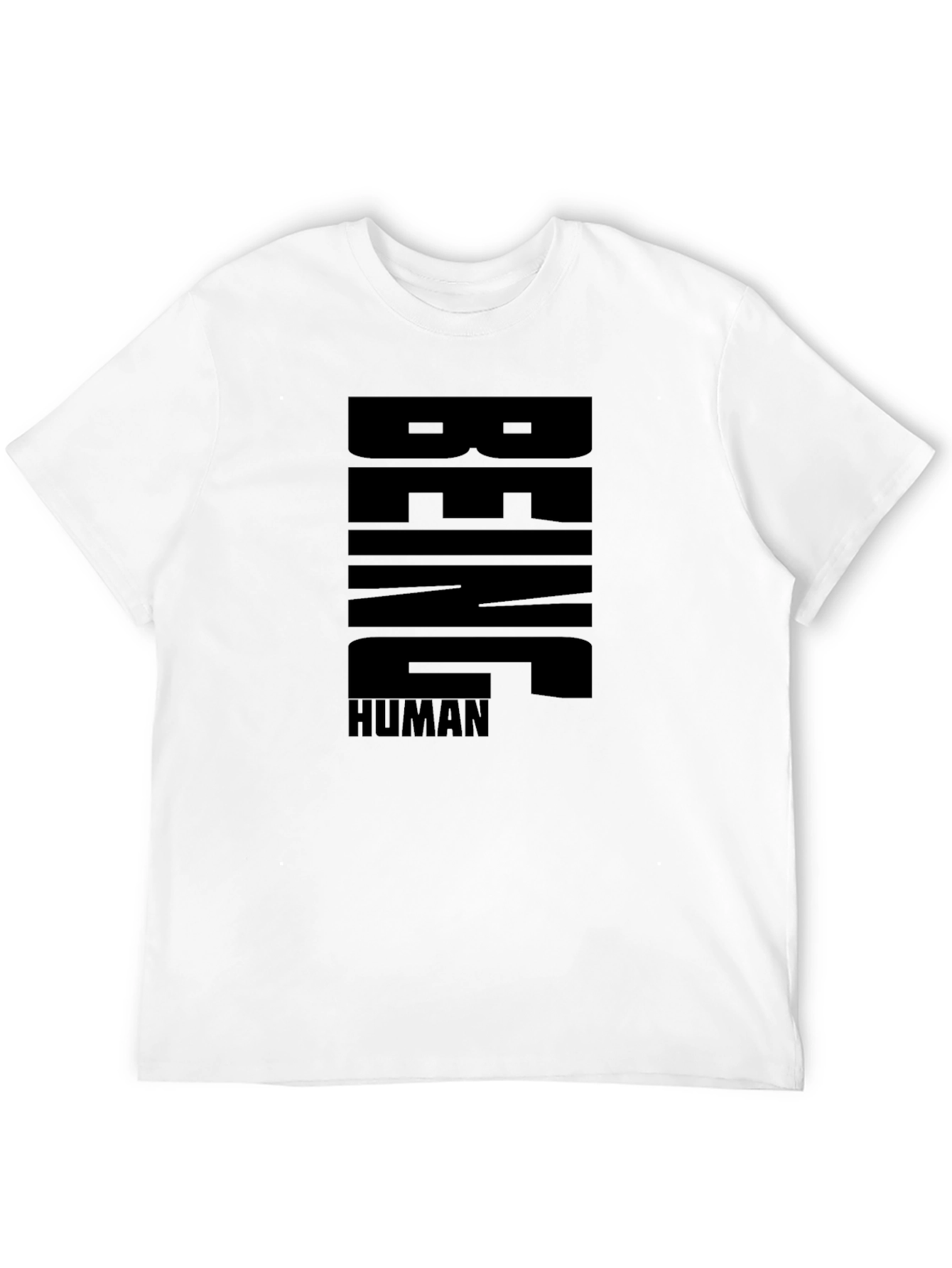 Being Human Black Graphic Tee