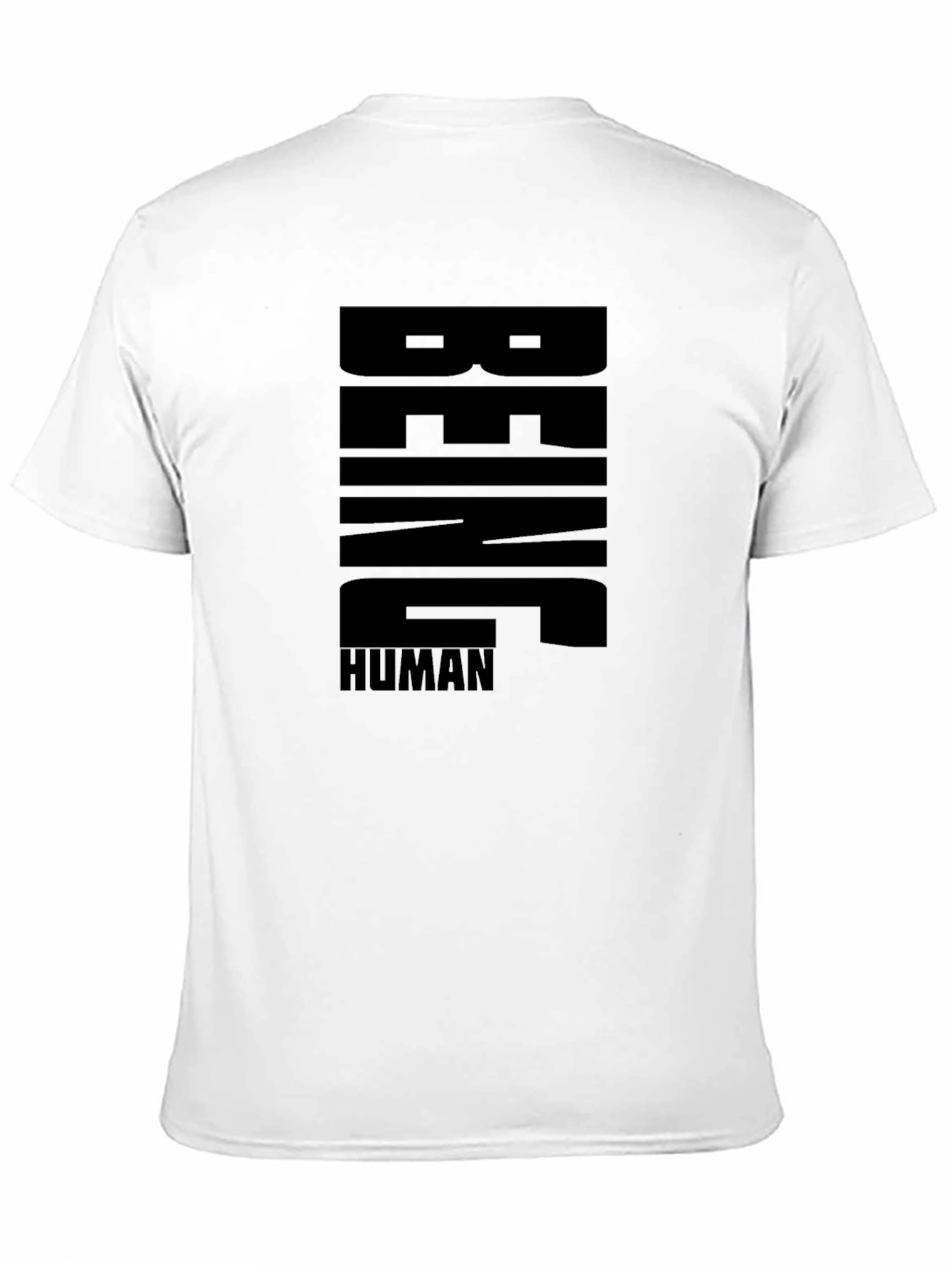 Being Human Black Graphic Tee