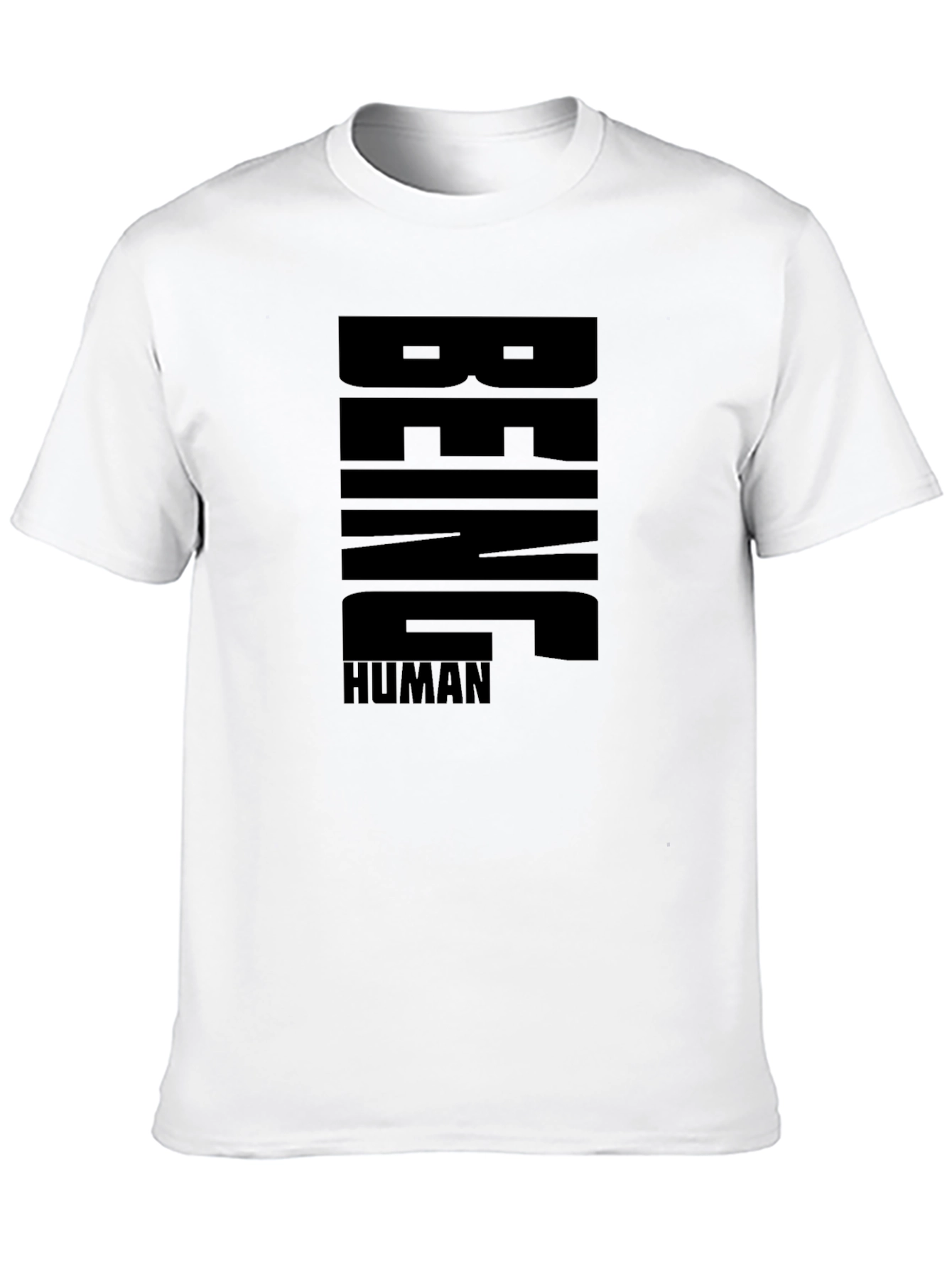 Being Human Black Graphic Tee