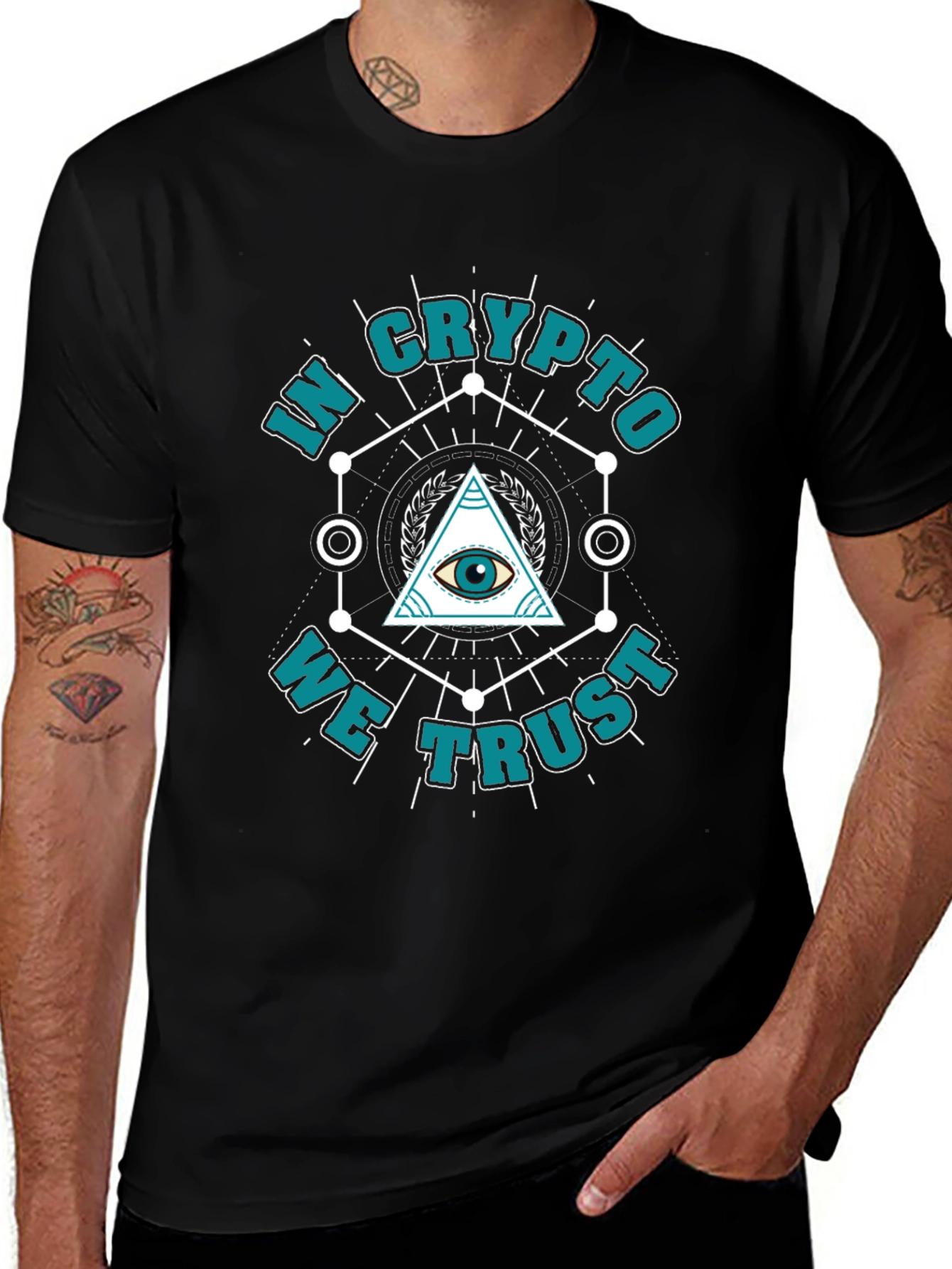 Crypto T-Shirt: In Crypto We Trust Graphic Tee