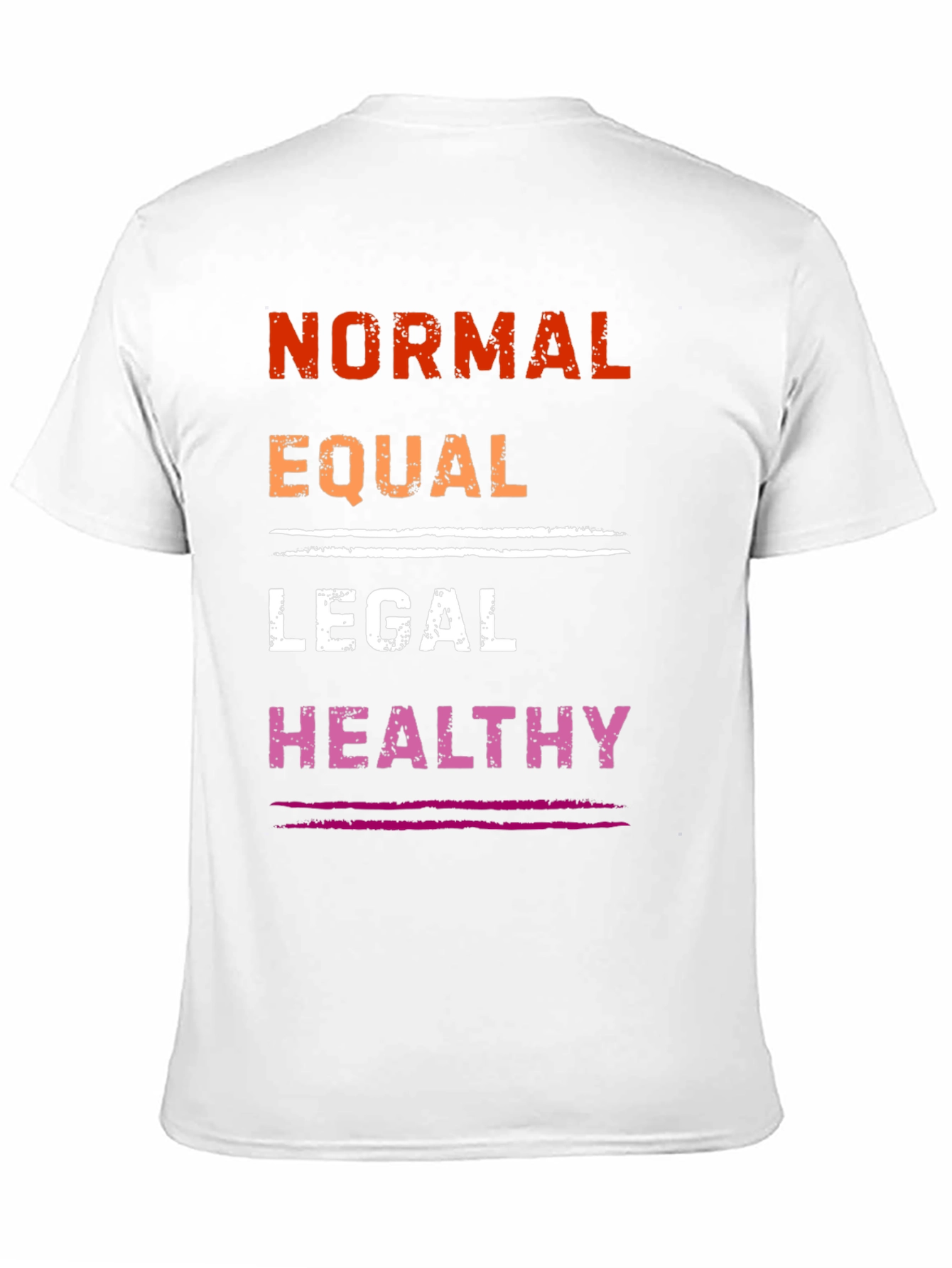 Normal Equal Legal Healthy Graphic Tee