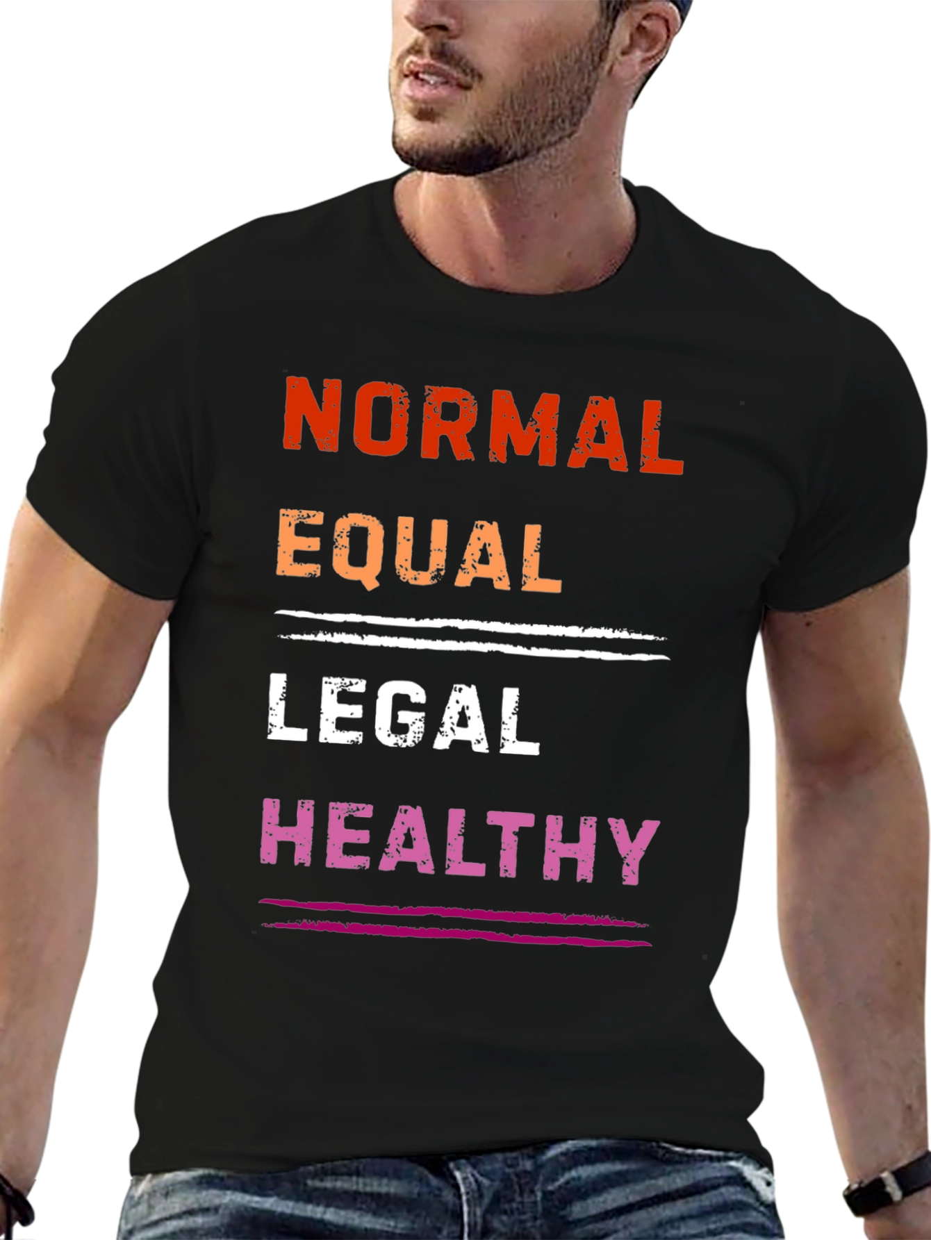 Normal Equal Legal Healthy Graphic Tee