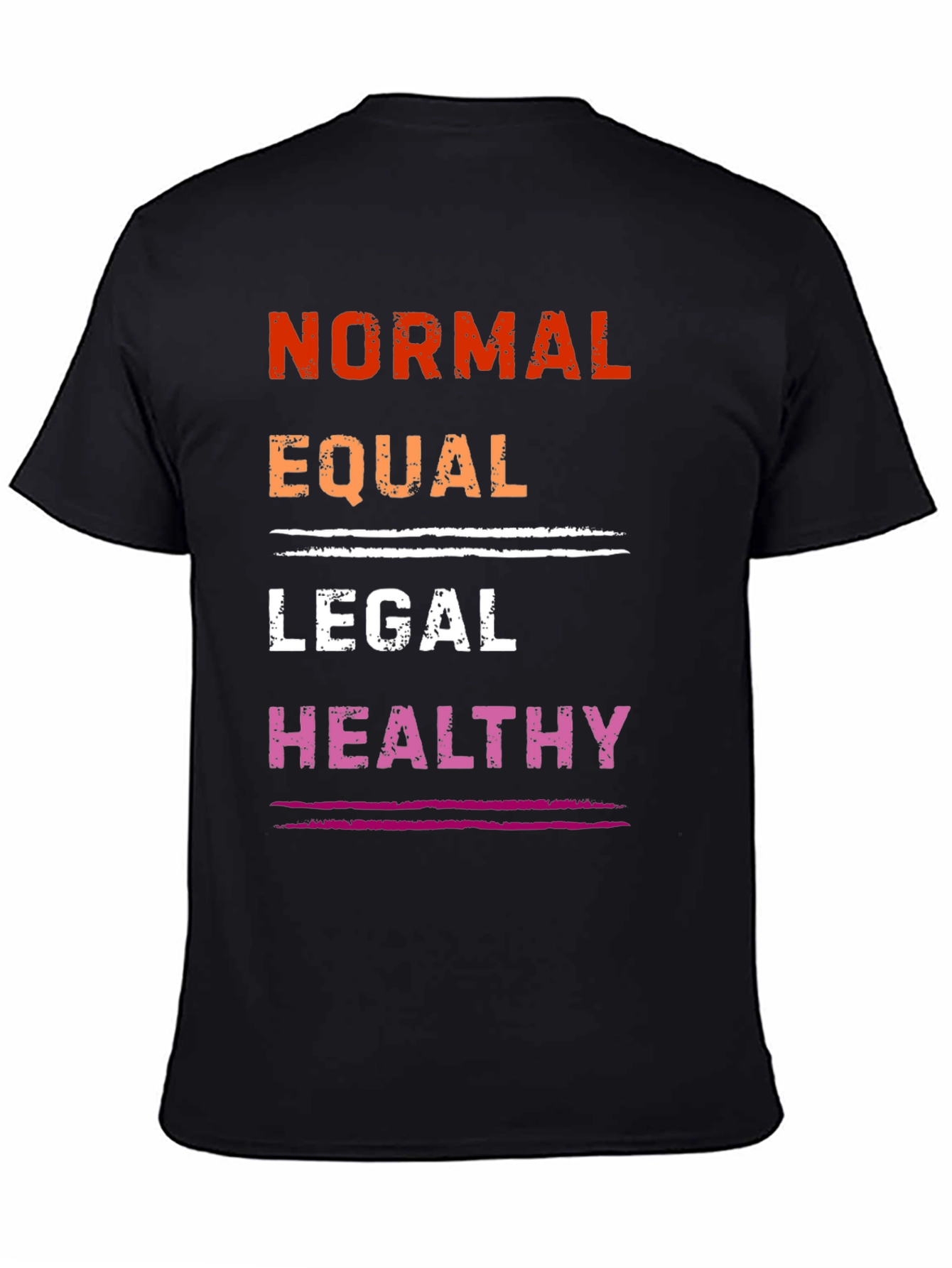 Normal Equal Legal Healthy Graphic Tee