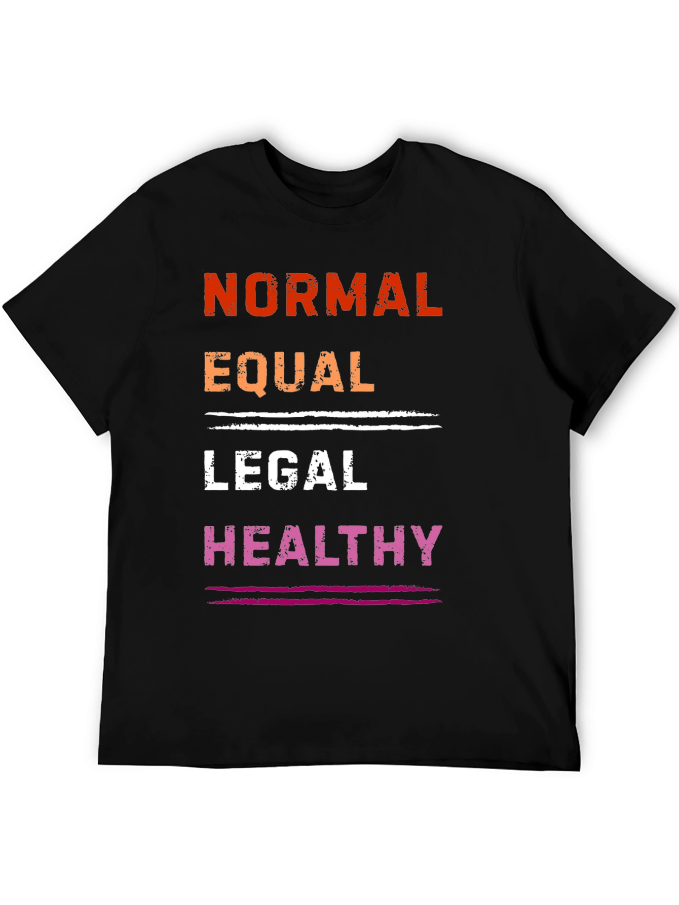 Normal Equal Legal Healthy Graphic Tee