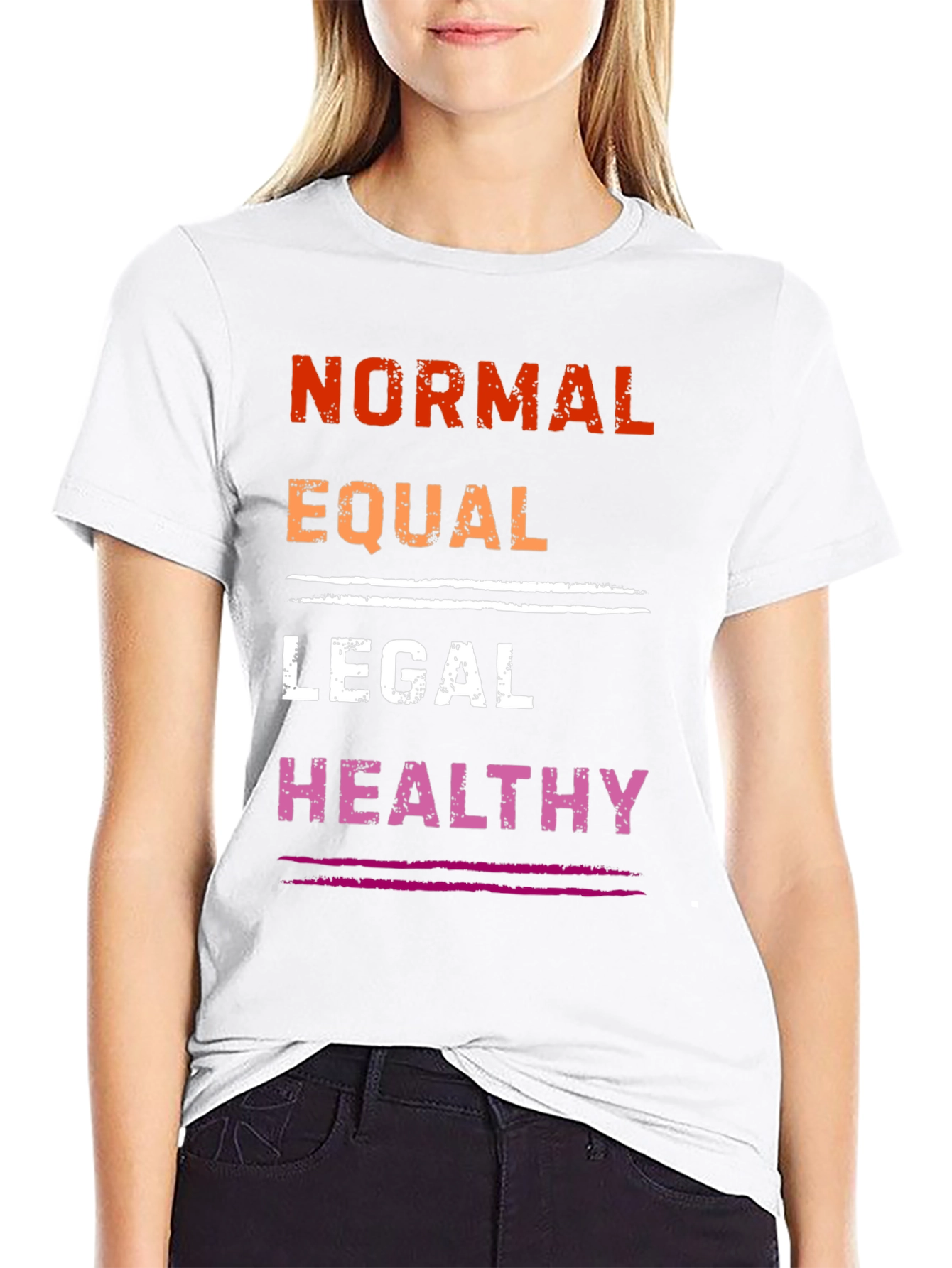 Normal Equal Legal Healthy Graphic Tee