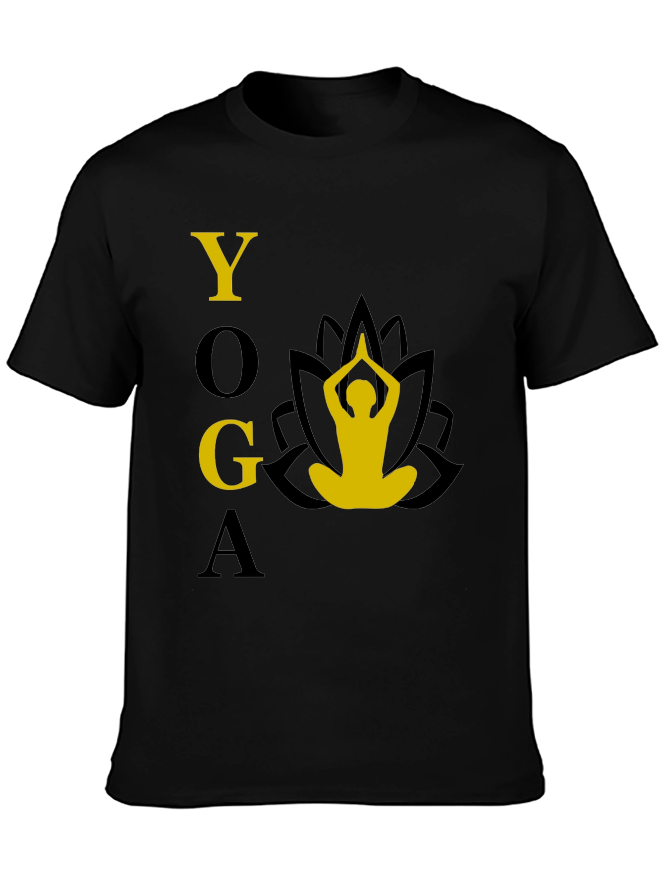 Yoga Graphic T-Shirt - Meditative Style
