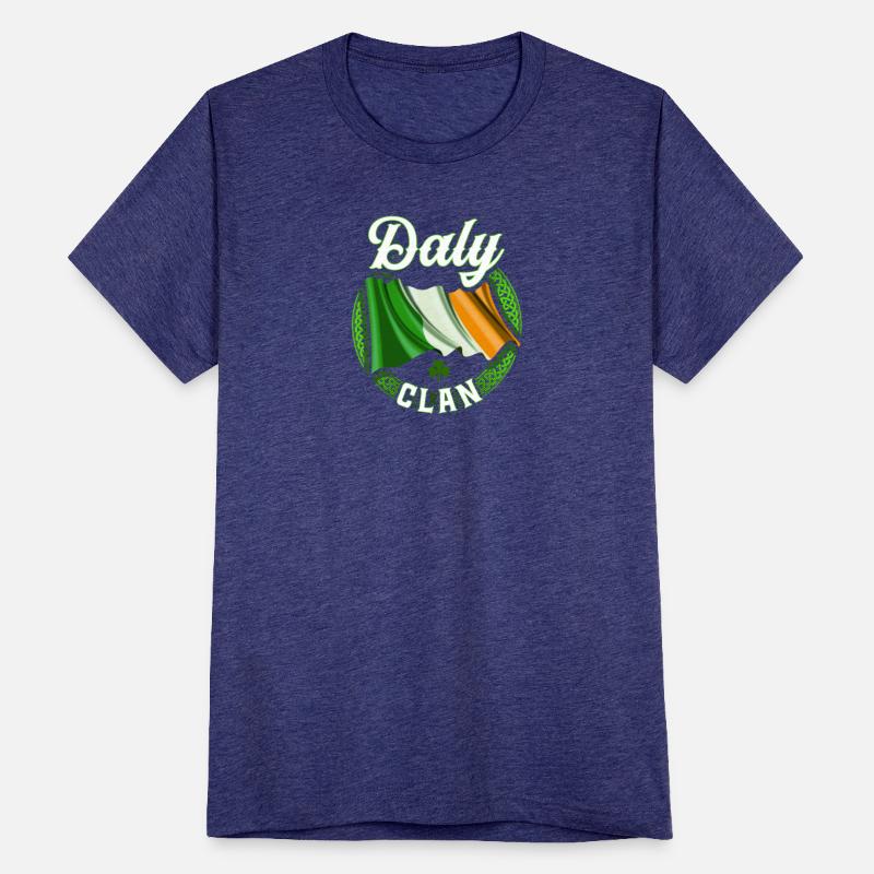 Daly Surname Irish Last Name Ireland Flag