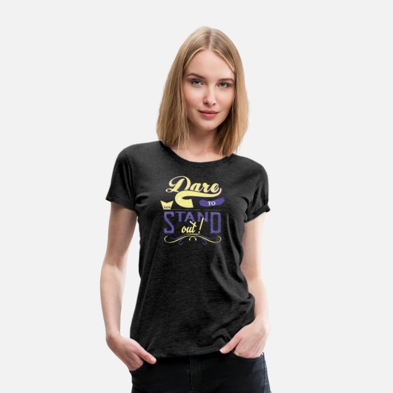Dare to Stand Out Now! Colorful Text Design