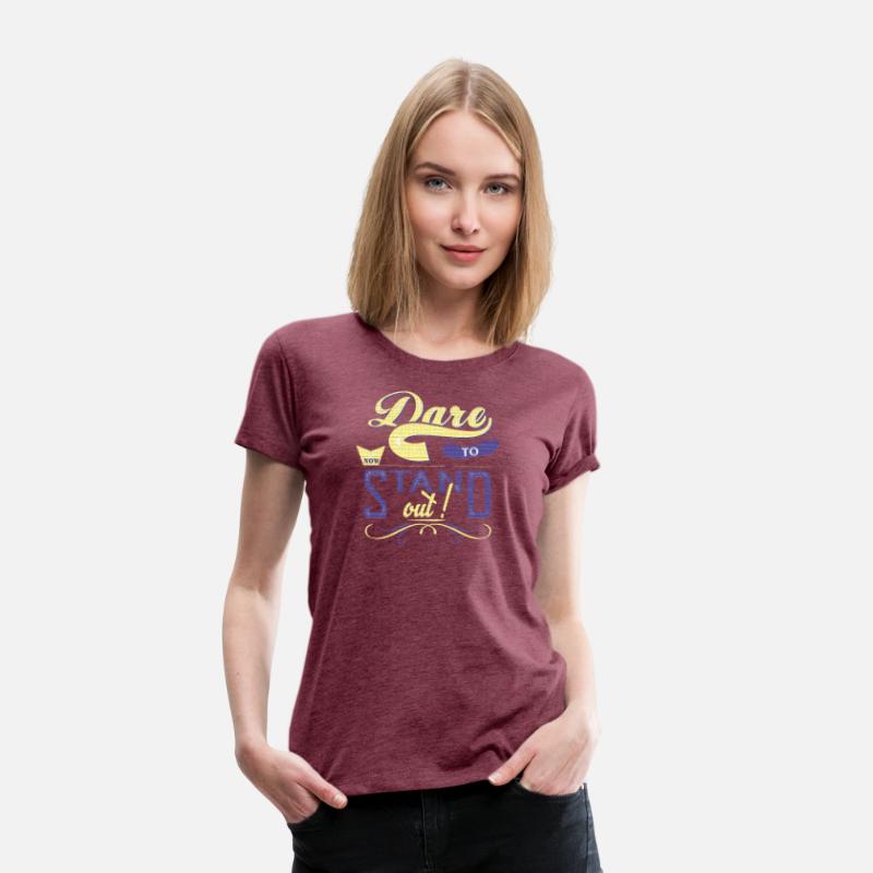 Dare to Stand Out Now! Colorful Text Design