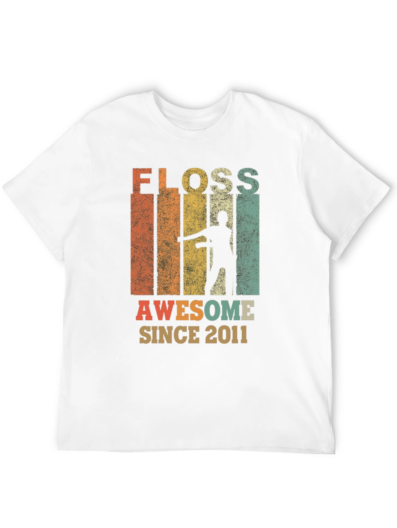 Floss Awesome Since 2011 Retro T-Shirt