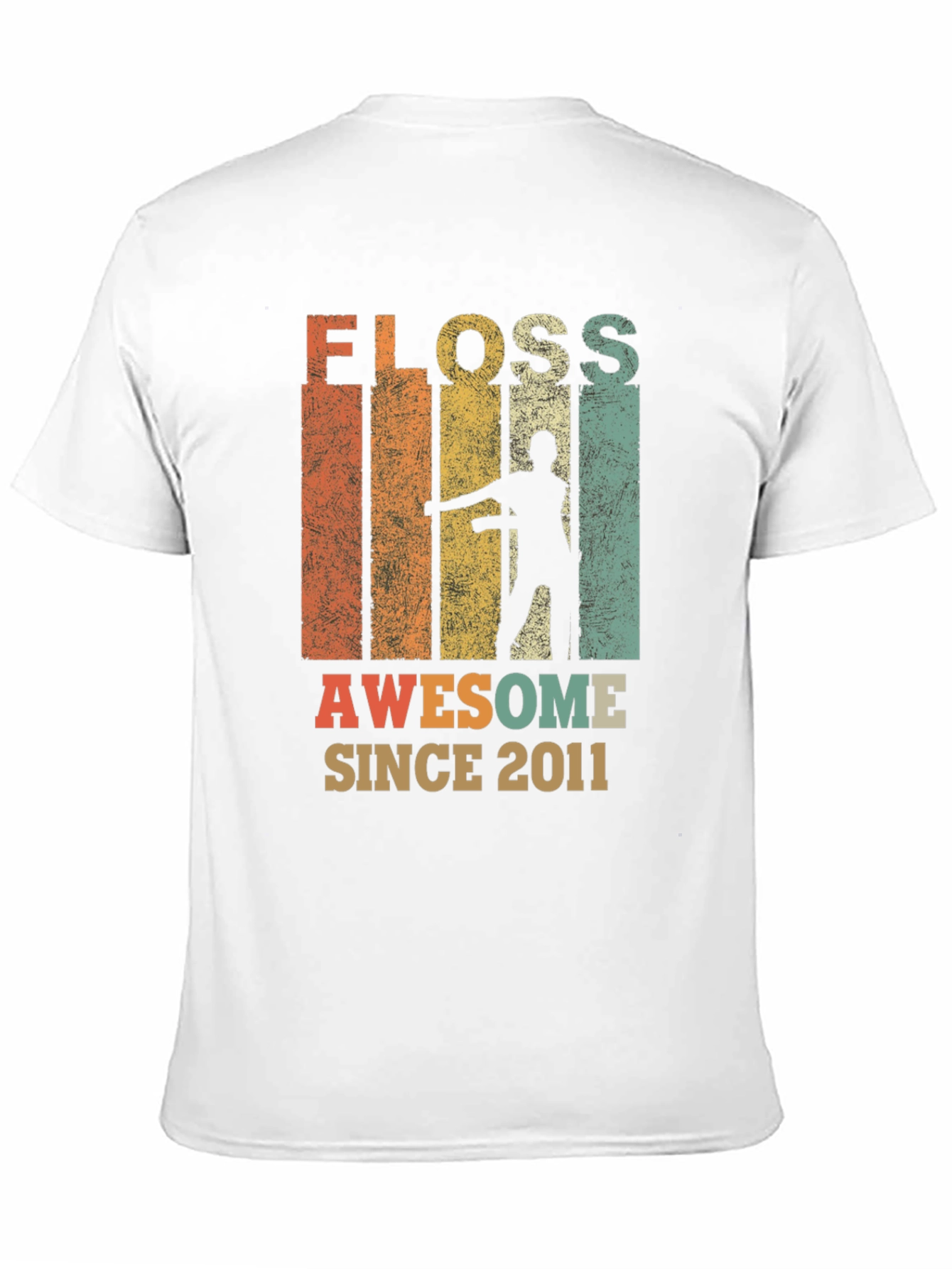 Floss Awesome Since 2011 Retro T-Shirt