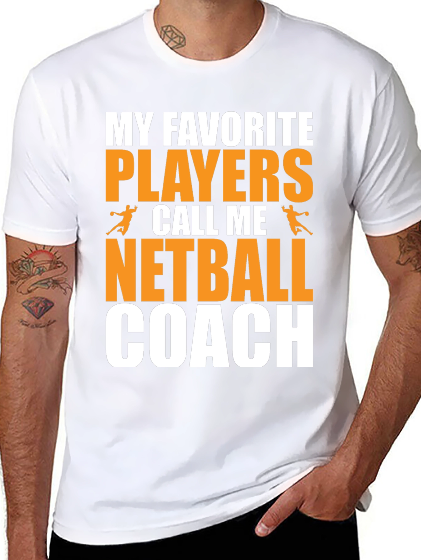 Netball Coach T-Shirt: My Favorite Players