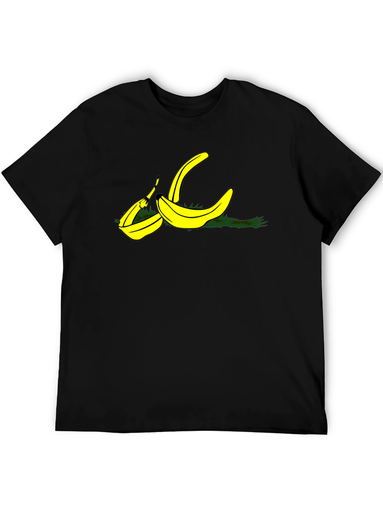 Banana Peel Graphic Tee - Black