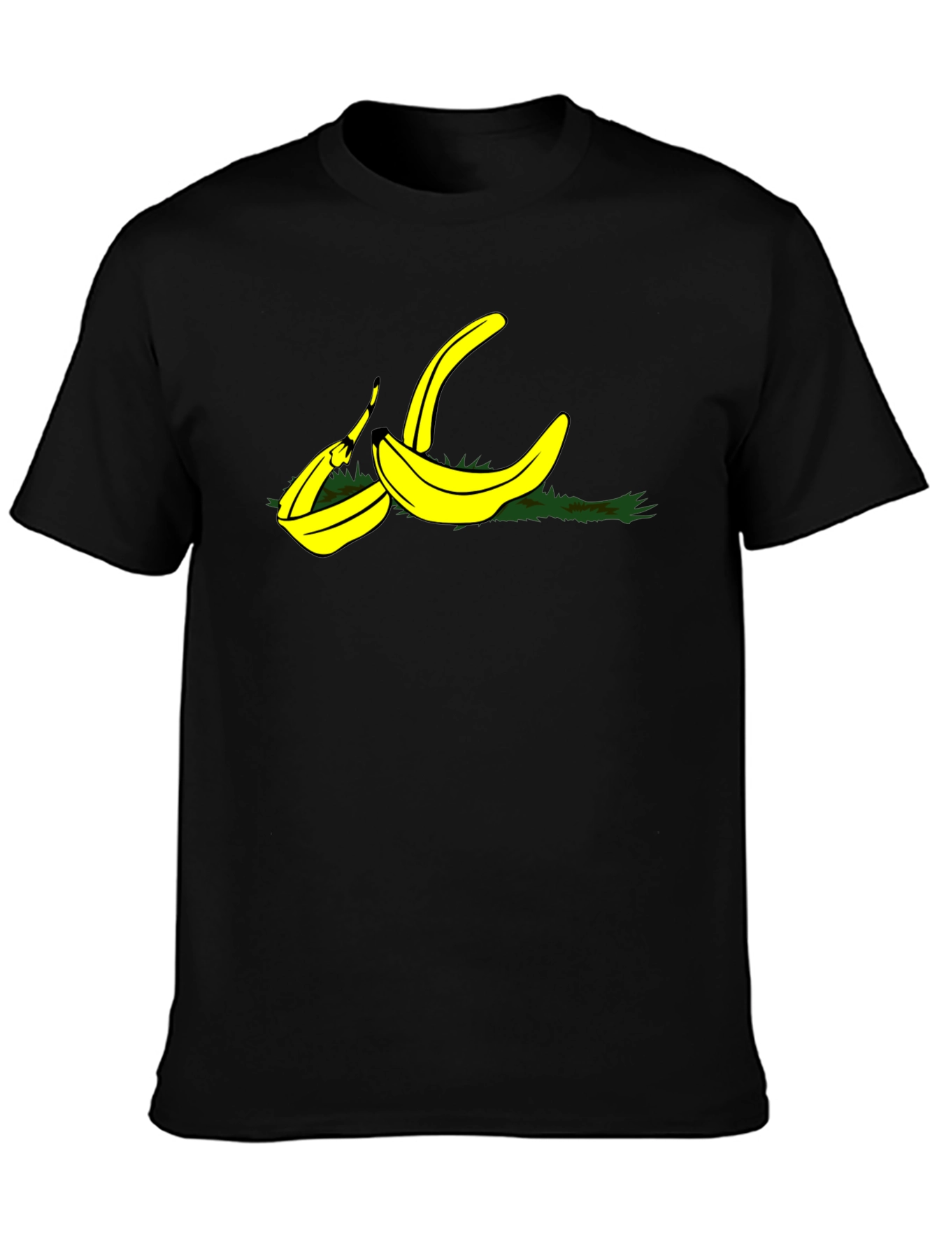 Banana Peel Graphic Tee - Black