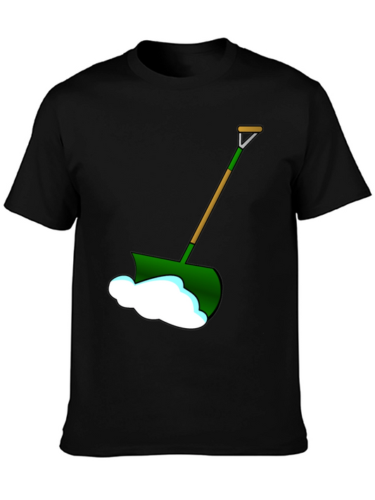 Snow Shovel Graphic T-Shirt - Winter Ready!