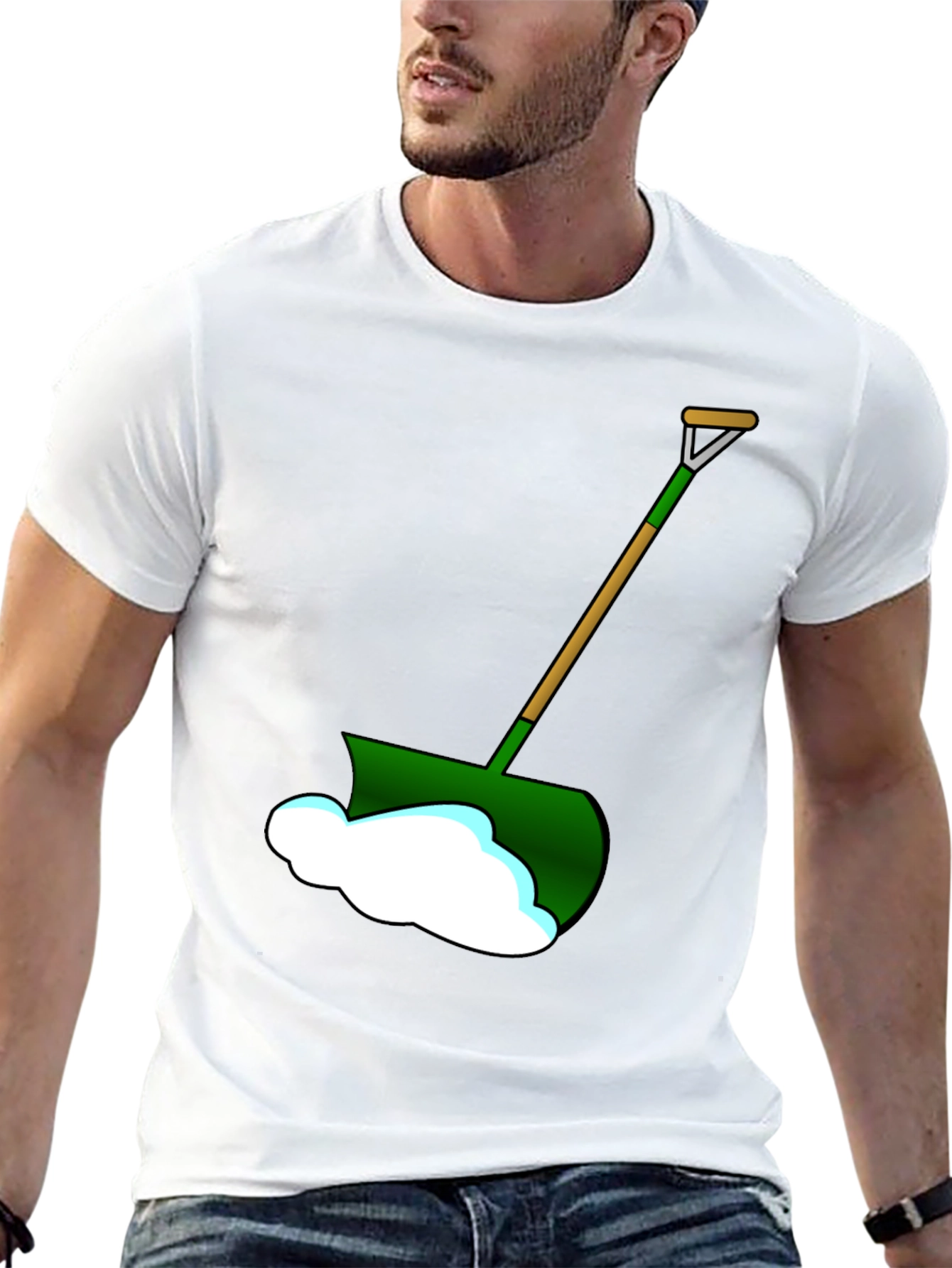 Snow Shovel Graphic T-Shirt - Winter Ready!