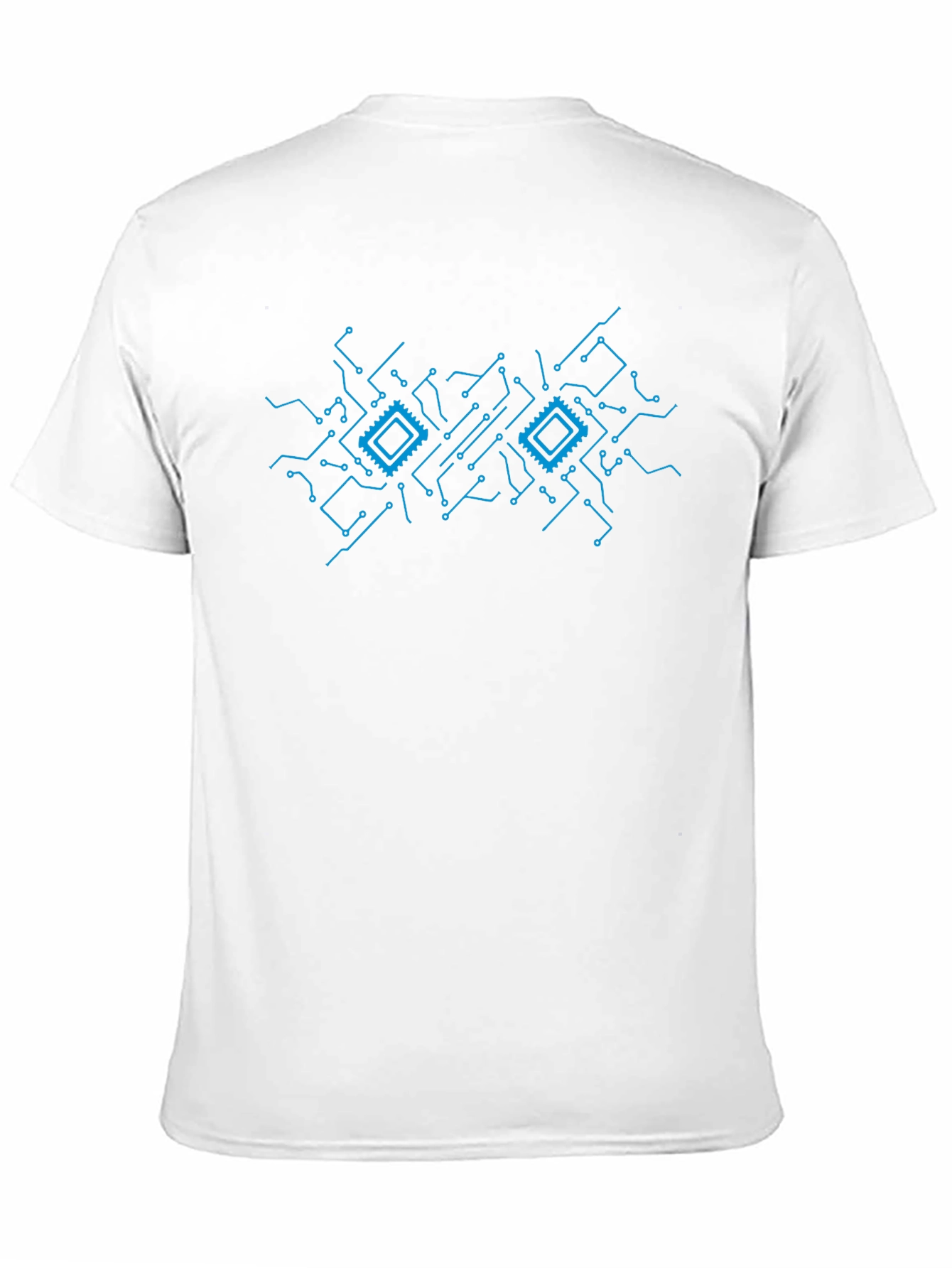 Tech Circuit Board Graphic T-Shirt