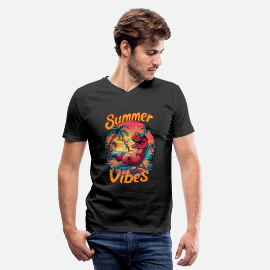 Dino Summer Vibes Ocean Vacation Fun in the Sun