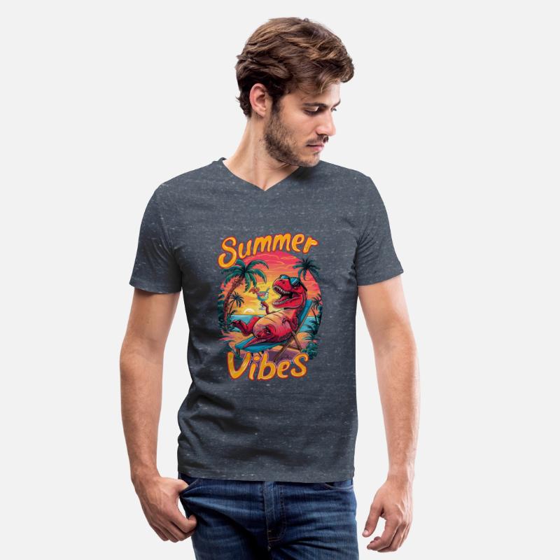 Dino Summer Vibes Ocean Vacation Fun in the Sun