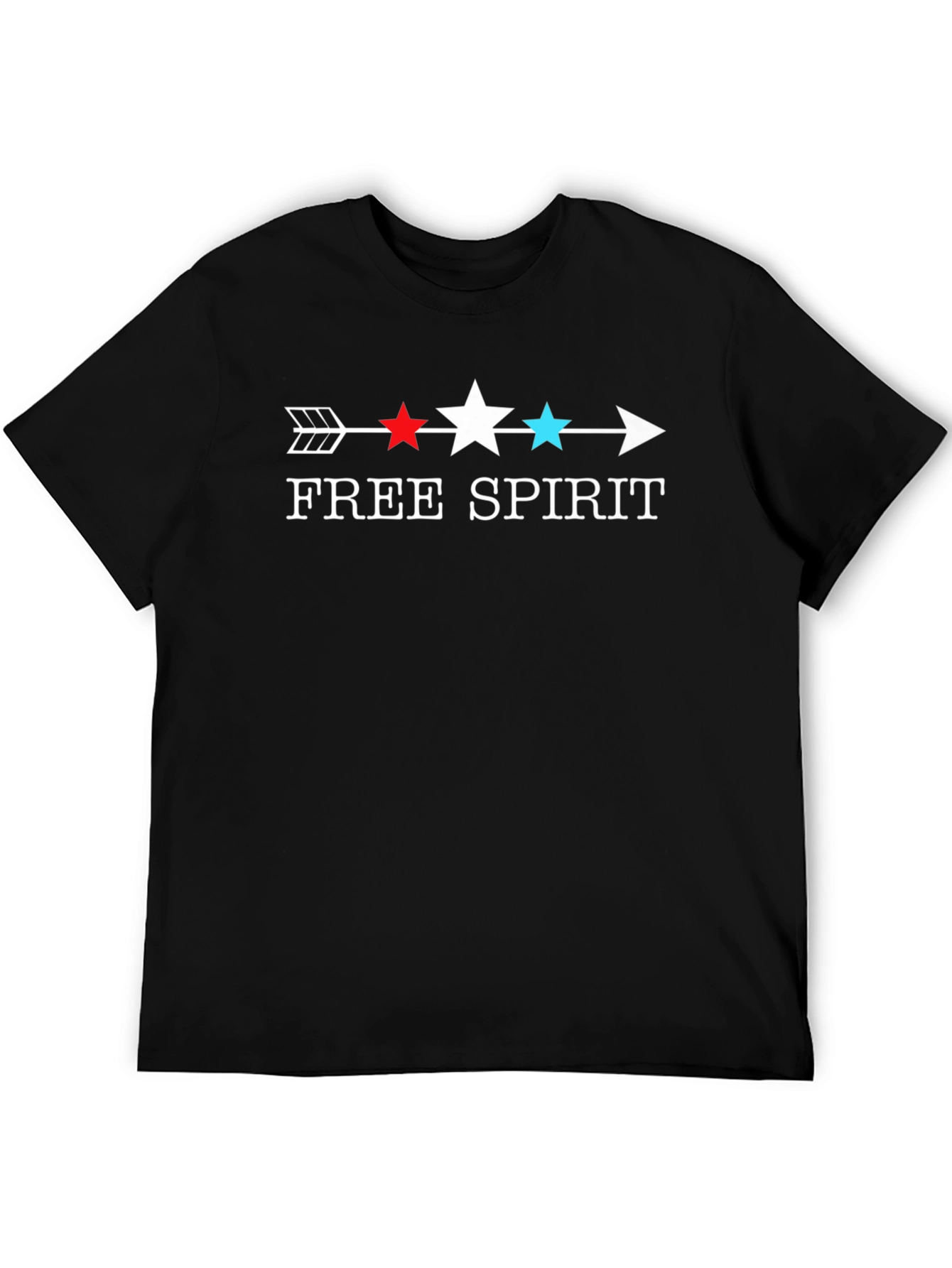 Free Spirit Arrow T-Shirt - Patriotic Design