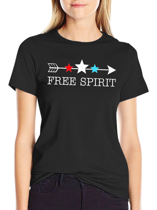 Free Spirit Arrow T-Shirt - Patriotic Design