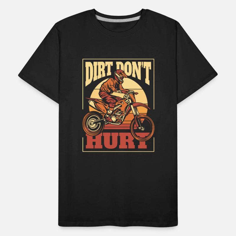Dirt Don't Hurt Motorcycle Racing Supermoto