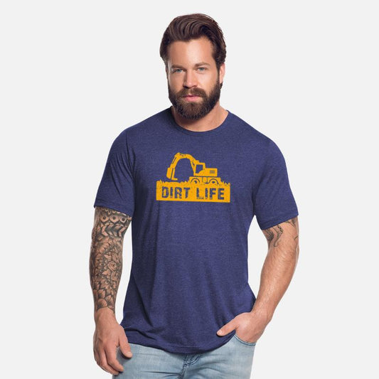 Dirt Life Construction Worker Excavator Operator