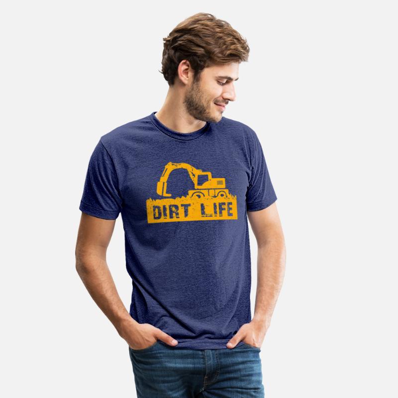 Dirt Life Construction Worker Excavator Operator