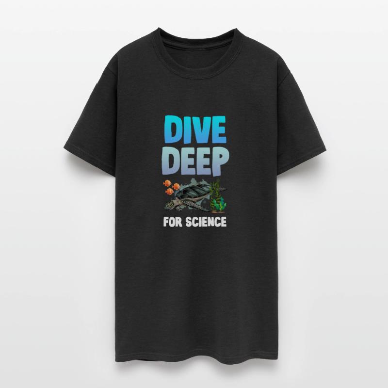 Dive Deep For Science Funny Marine Biologist