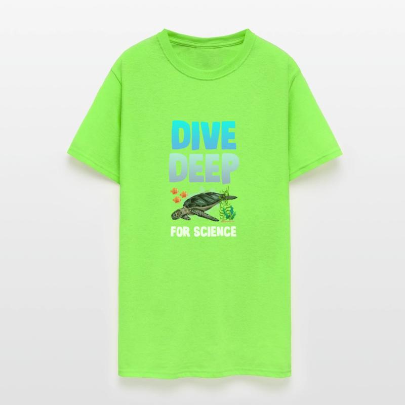 Dive Deep For Science Funny Marine Biologist
