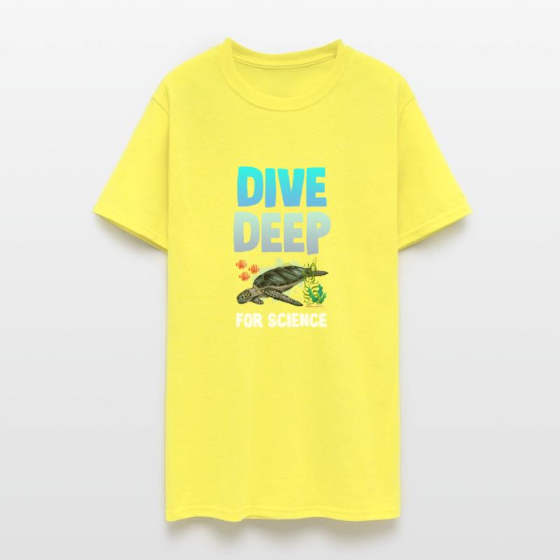 Dive Deep For Science Funny Marine Biologist