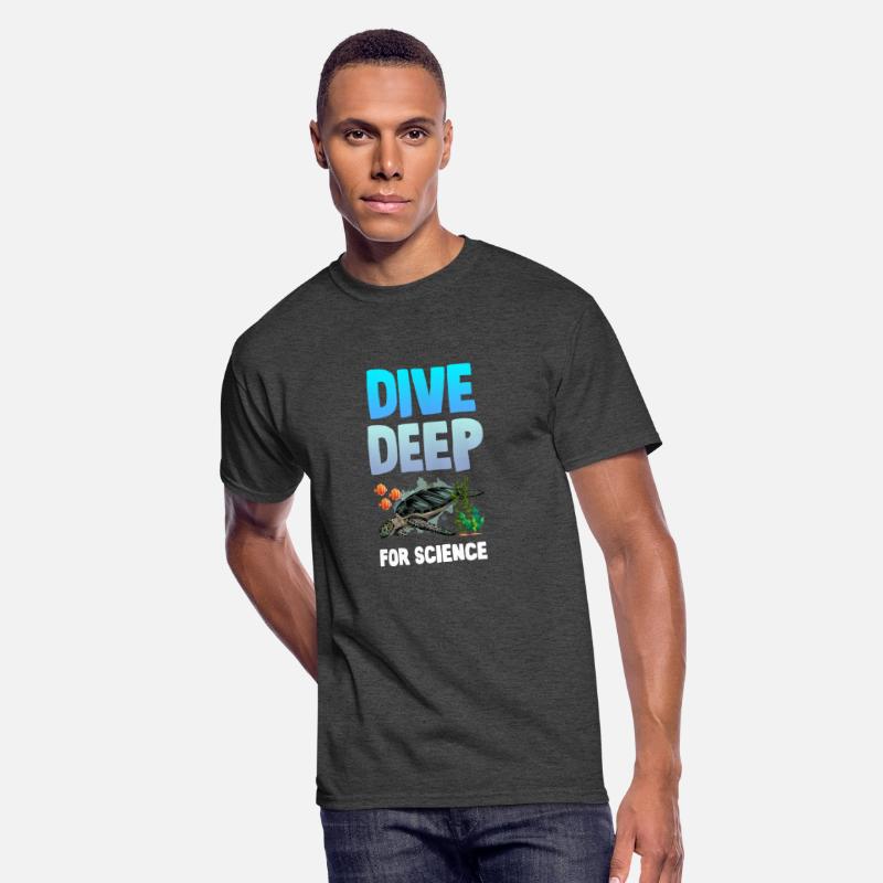 Dive Deep For Science Funny Marine Biologist