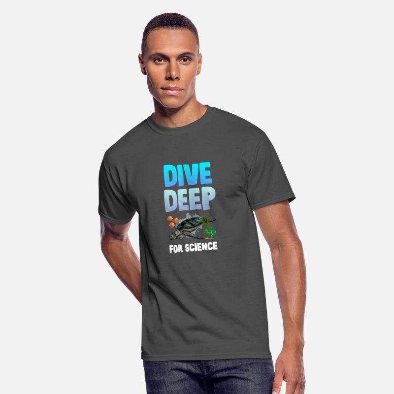 Dive Deep For Science Funny Marine Biologist