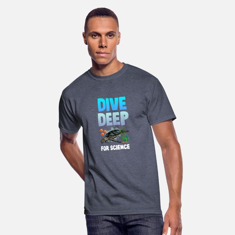 Dive Deep For Science Funny Marine Biologist