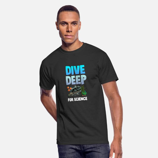 Dive Deep For Science Funny Marine Biologist