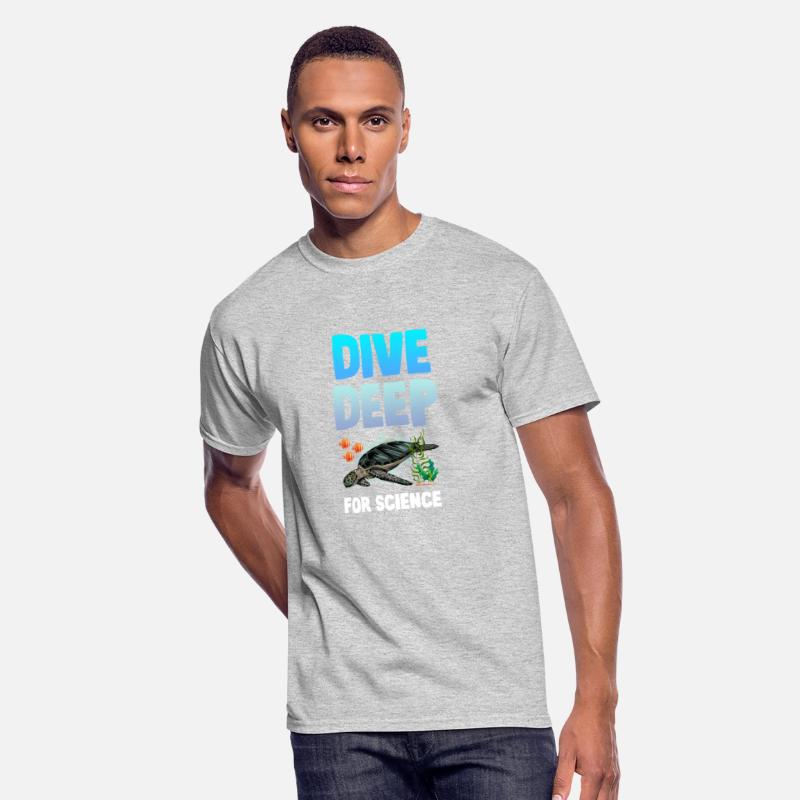 Dive Deep For Science Funny Marine Biologist