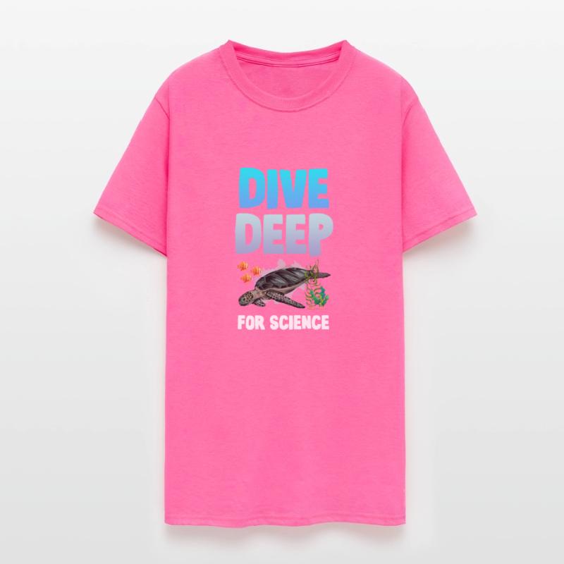 Dive Deep For Science Funny Marine Biologist