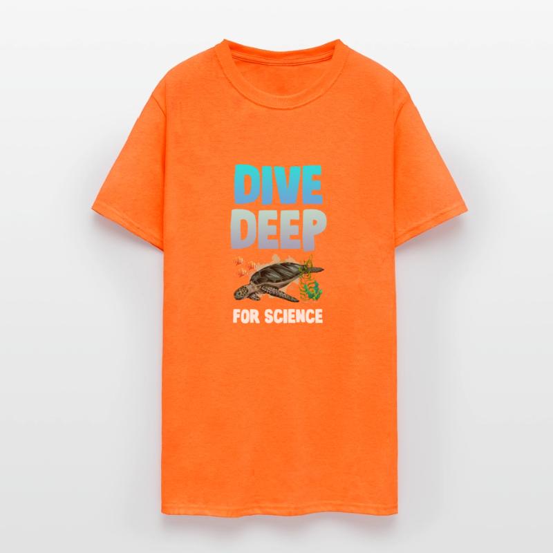 Dive Deep For Science Funny Marine Biologist