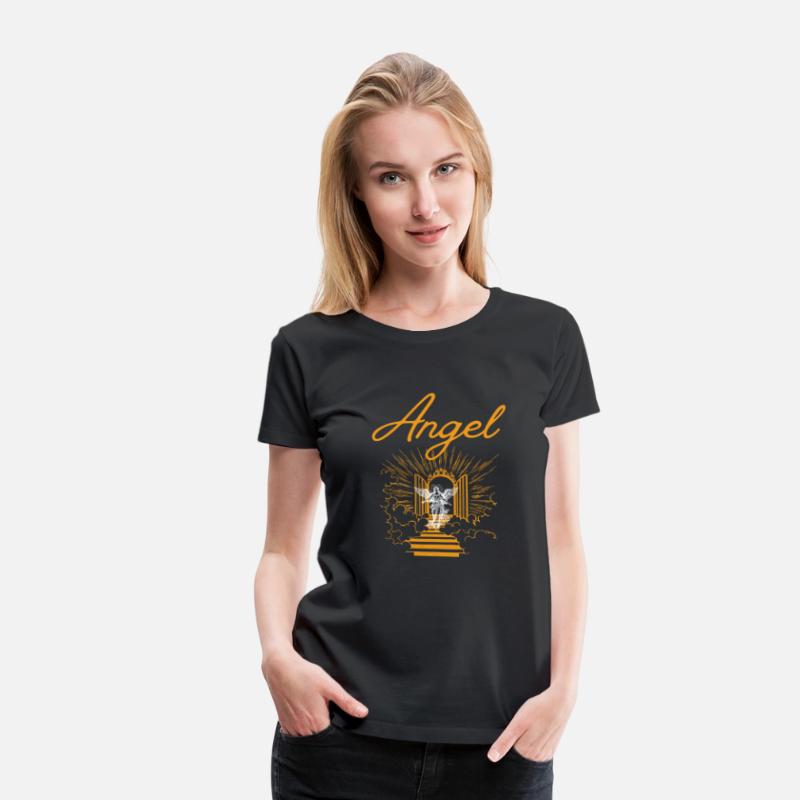 Divine Vibes – Angel Wings Graphic T-Shirt