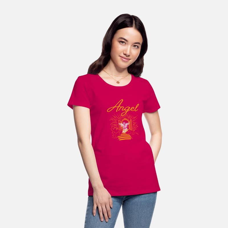 Divine Vibes – Angel Wings Graphic T-Shirt