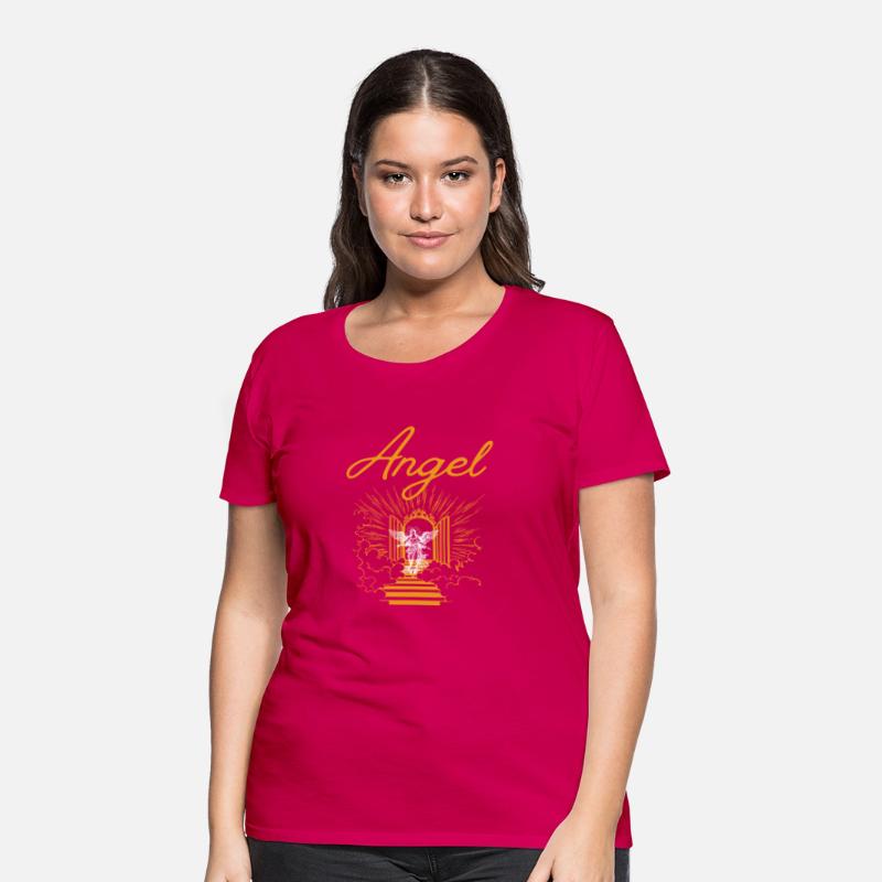 Divine Vibes – Angel Wings Graphic T-Shirt