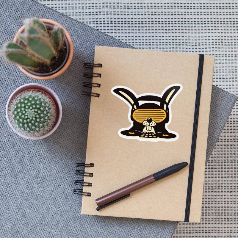 DJ Club Fun Disco Music Party Funny Rabbit Bunny